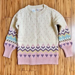GAP Toddler Girl Sweater XS 4-5Y